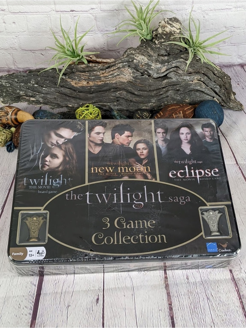 The Twilight Saga 3 Game Collection Collector Tin Board Game By Summit 2010